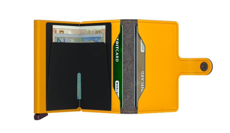 Secrid Miniwallet Yard Powder Ochre preţ