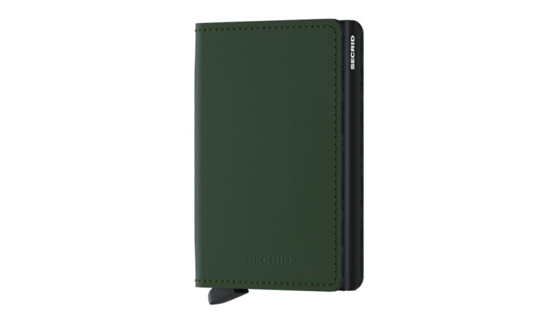 Secrid Slimwallet Matte Green & Black