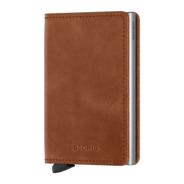 Cumpăra Secrid Slimwallet Vintage Cognac-Silver