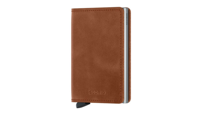 Cumpăra Secrid Slimwallet Vintage Cognac-Silver