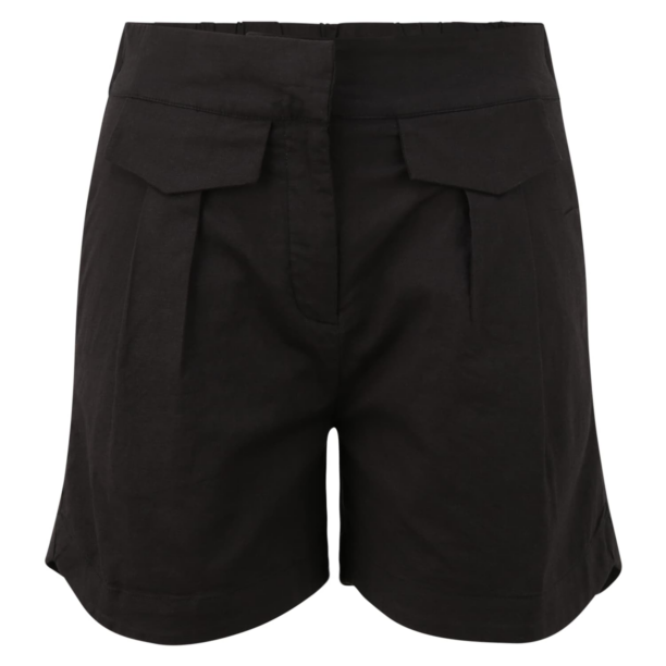 Selected Femme Petite Pantaloni cutați 'CECILIE'  negru