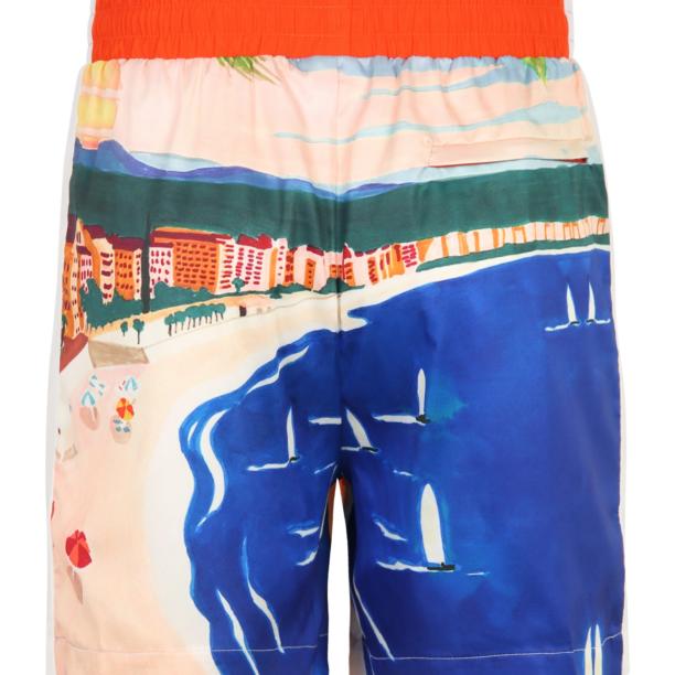 Sergio Tacchini Pantaloni 'CIUDAD'  bleumarin / verde deschis / roz / roșu orange