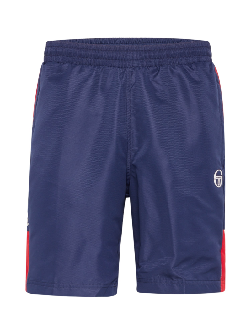 Sergio Tacchini Pantaloni 'VEBITA'  albastru închis / sângeriu / alb