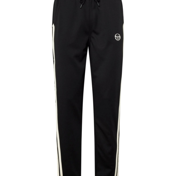 Sergio Tacchini Pantaloni sport 'NEW DAMARINDO'  negru / alb