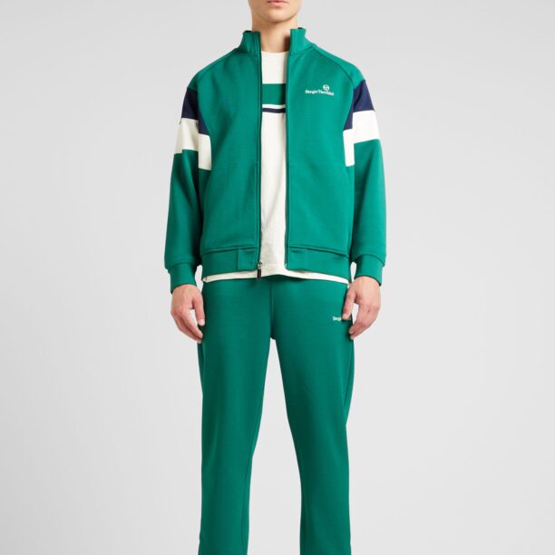 Original Sergio Tacchini Trening 'PERO'  bleumarin / verde smarald / alb