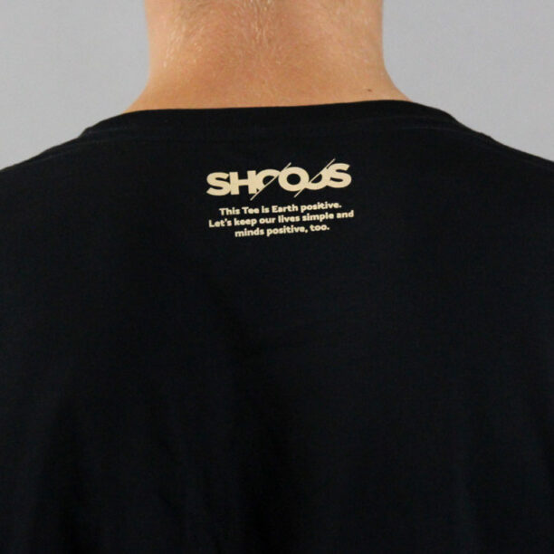 Preţ Shooos Earth positive Black T-Shirt Limited Edition