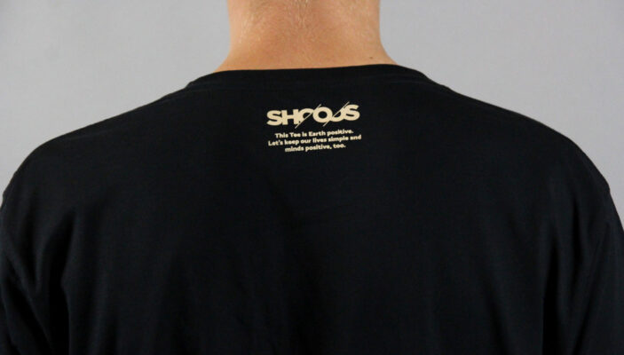 Preţ Shooos Earth positive Black T-Shirt Limited Edition