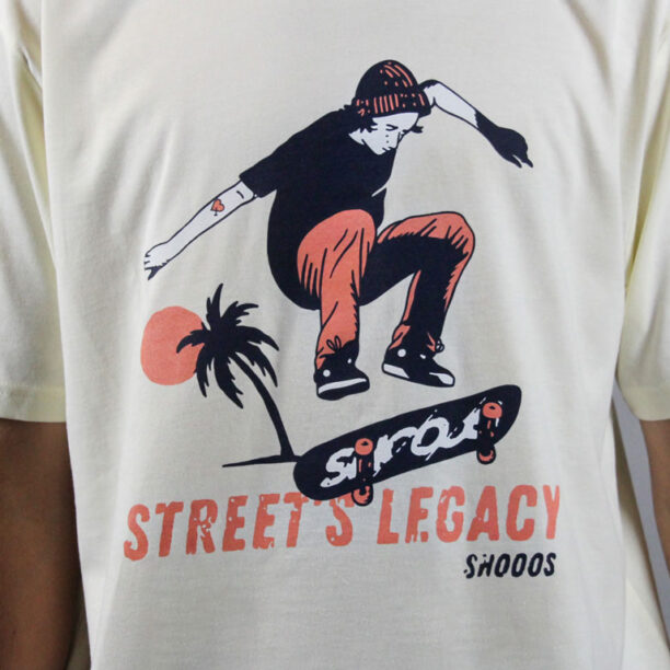 Shooos Legacy Off-white T-Shirt Limited Edition preţ