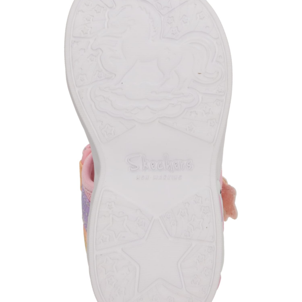 Skechers Kids Sandale 'Unicorn Dreams'  albastru deschis / galben / mov lavandă / roz pitaya preţ