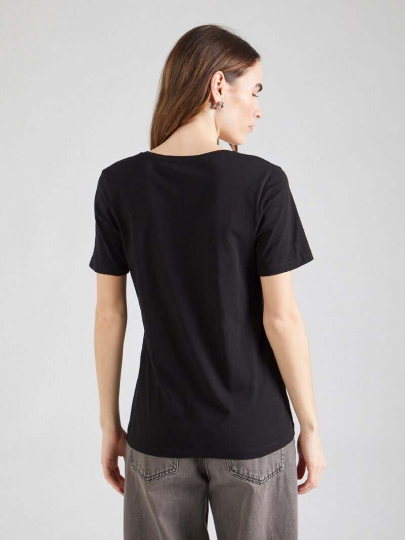 Soccx Tricou 'HAP:PY'  negru / alb preţ