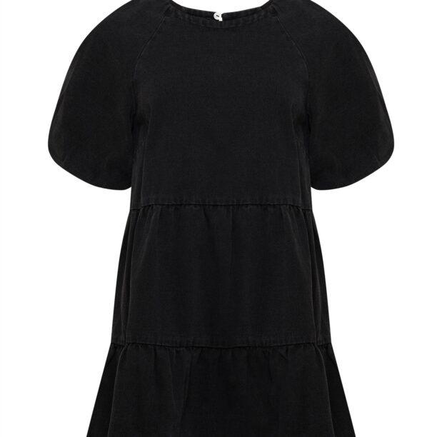 St MRLO Rochie 'RAISE'  negru