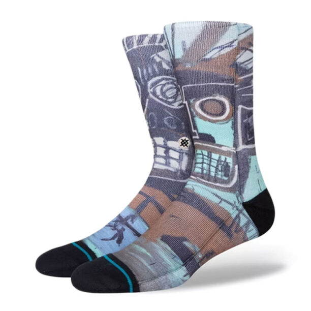 Stance JMB 2 Heads On Gold Crew Sock