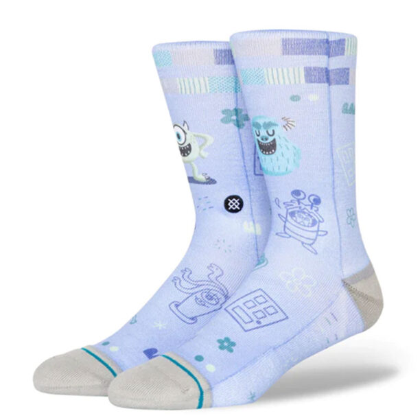 Stance Monsters By R Bubnis Crew Sock