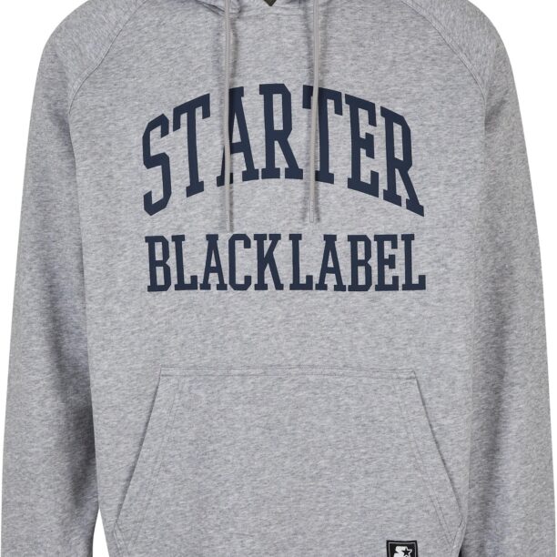 Starter Black Label Bluză de molton 'Raglan'  gri / negru