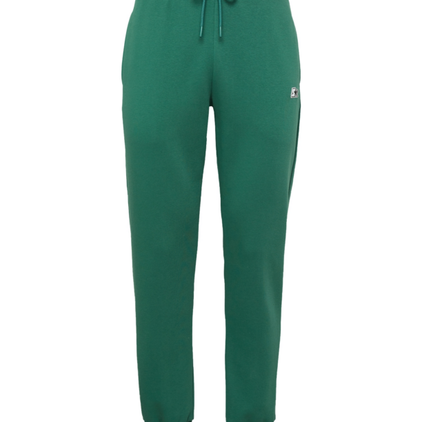 Starter Black Label Pantaloni 'Essential'  verde smarald / negru / alb