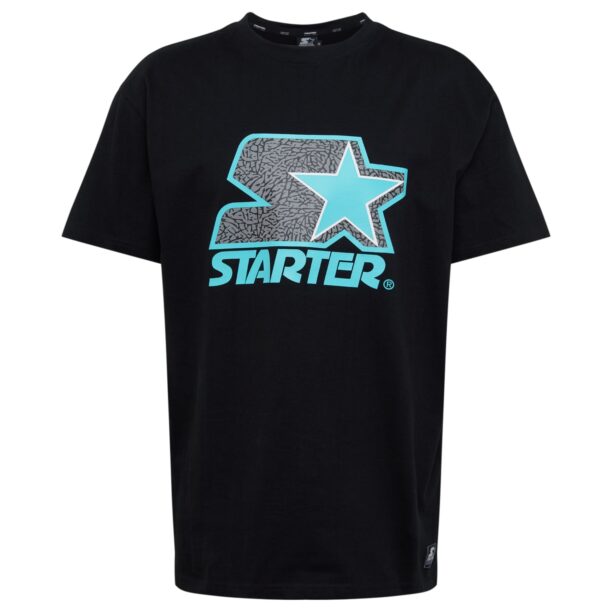 Starter Black Label Tricou  turcoaz / gri / negru