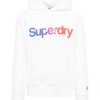 Superdry Bluză de molton  albastru / lila / roșu / alb