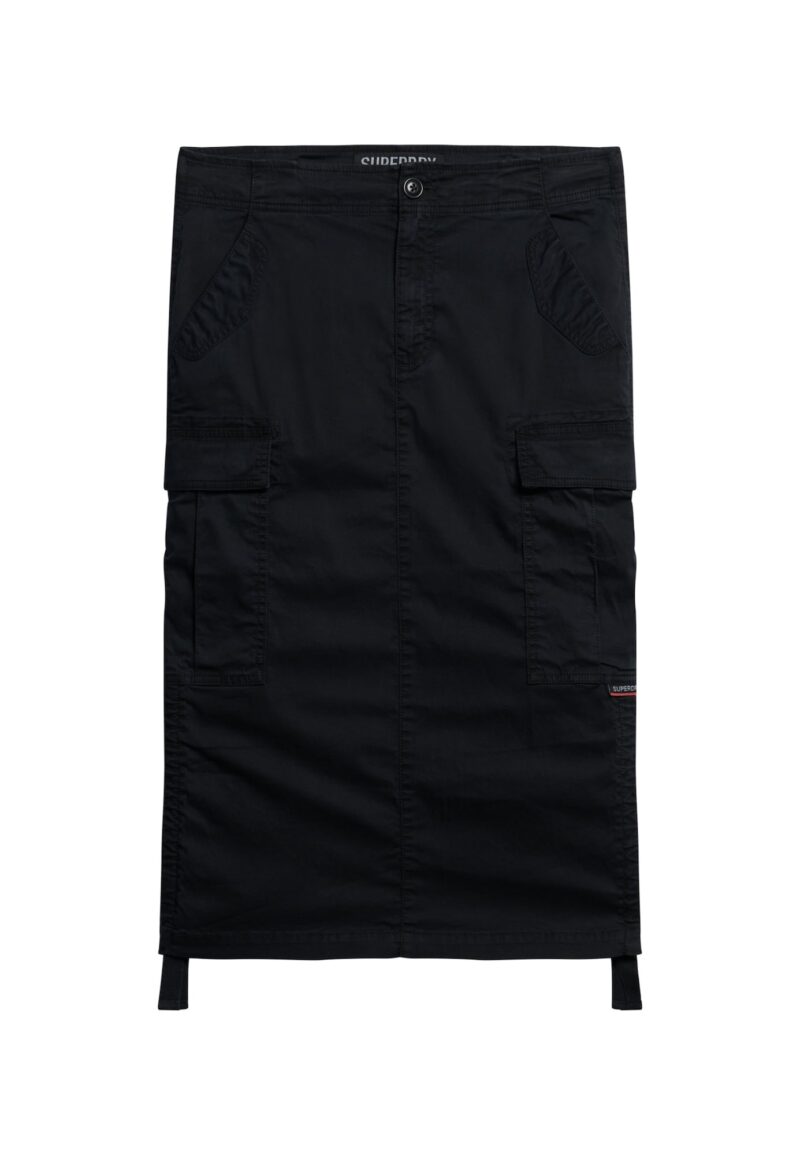 Superdry Fustă  negru