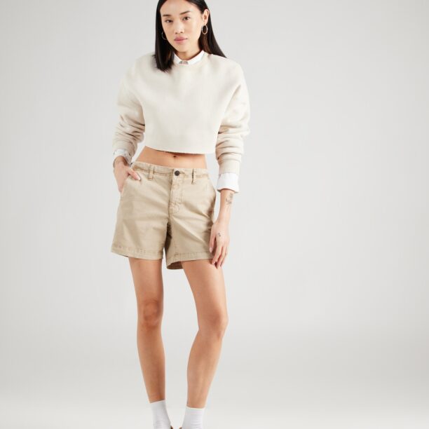 Cumpăra Superdry Pantaloni eleganți 'CLASSIC'  maro cappuccino