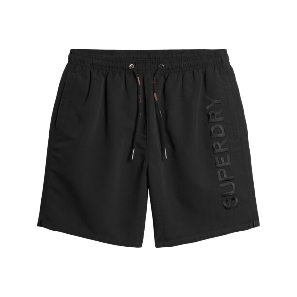 Superdry Șorturi de baie  negru