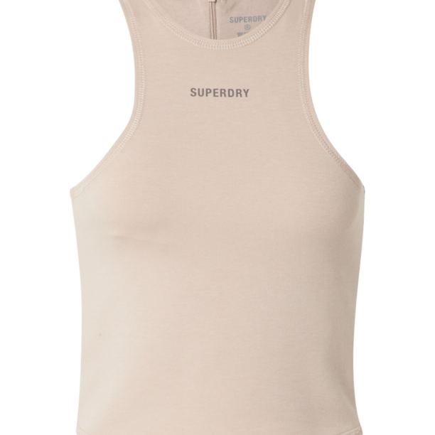 Superdry Top  bej / negru