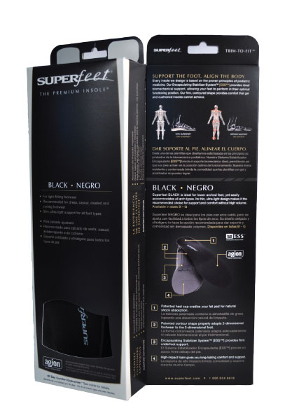 Superfeet Black preţ