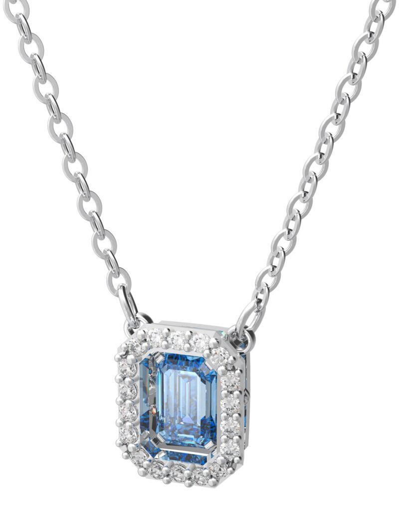 Swarovski Lanțuri 'Una necklace'  albastru / argintiu / transparent