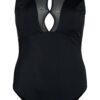 Swim by Zizzi Costum de baie întreg  negru