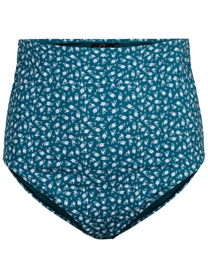 Swim by Zizzi Slip costum de baie 'Katrin'  albastru / alb