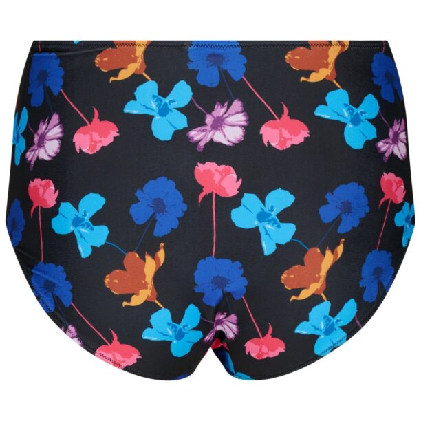 Swim by Zizzi Slip costum de baie 'MIA'  albastru deschis / albastru închis / roz zmeură / negru