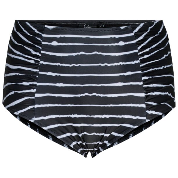 Swim by Zizzi Slip costum de baie 'Stania'  negru / alb