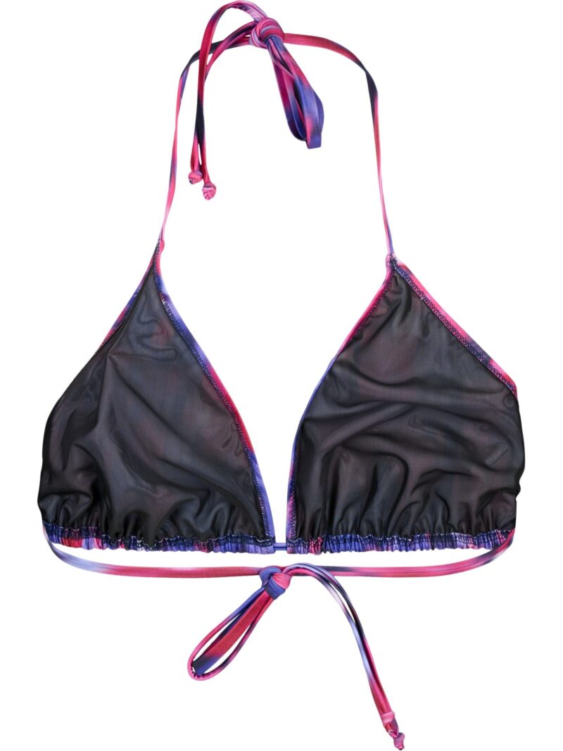 Swim by Zizzi Sutien costum de baie 'SMIA'  albastru violet / roz / negru