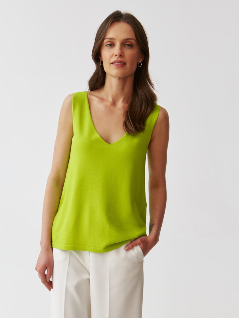 TATUUM Top 'Nikala'  verde neon