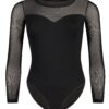 TEYLI Tricou body 'Willow'  negru