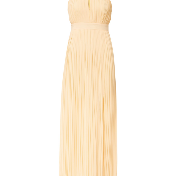 TFNC Rochie de seară 'LUCIA'  galben pastel