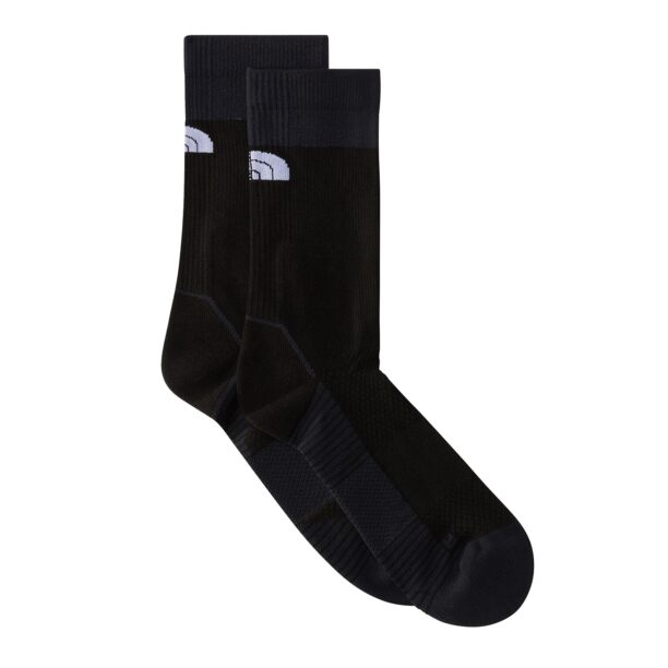 THE NORTH FACE Șosete sport 'TRAIL RUN SOCK CREW'  negru / alb