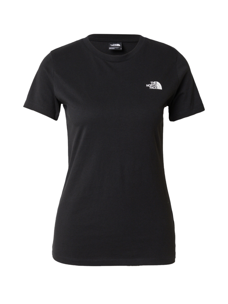 THE NORTH FACE Tricou 'SIMPLE DOME'  negru / alb