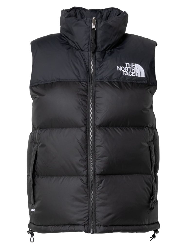 THE NORTH FACE Vestă  negru / alb