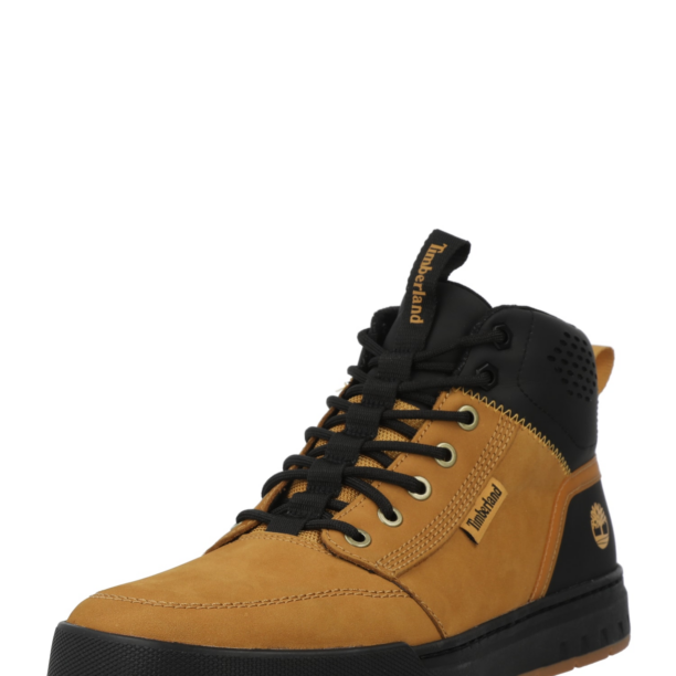 TIMBERLAND Bocanci cu șireturi 'Maple'  maro caramel / negru