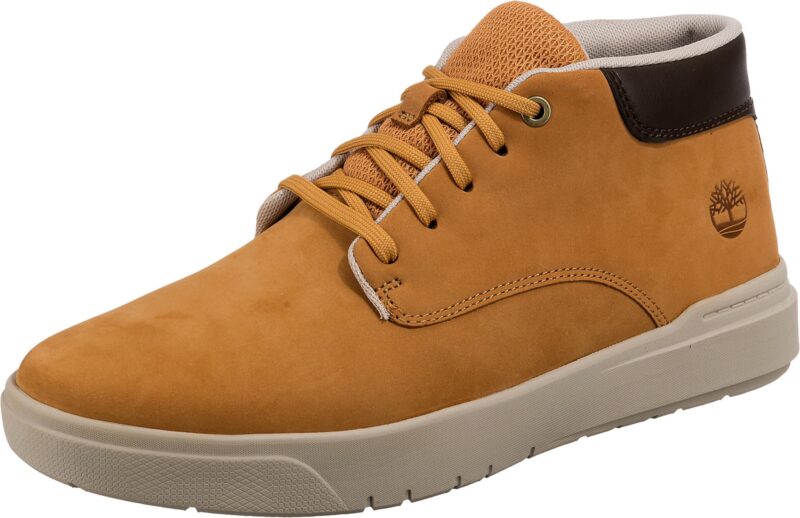 TIMBERLAND Bocanci cu șireturi 'Seneca Bay'  maro caramel / maro închis