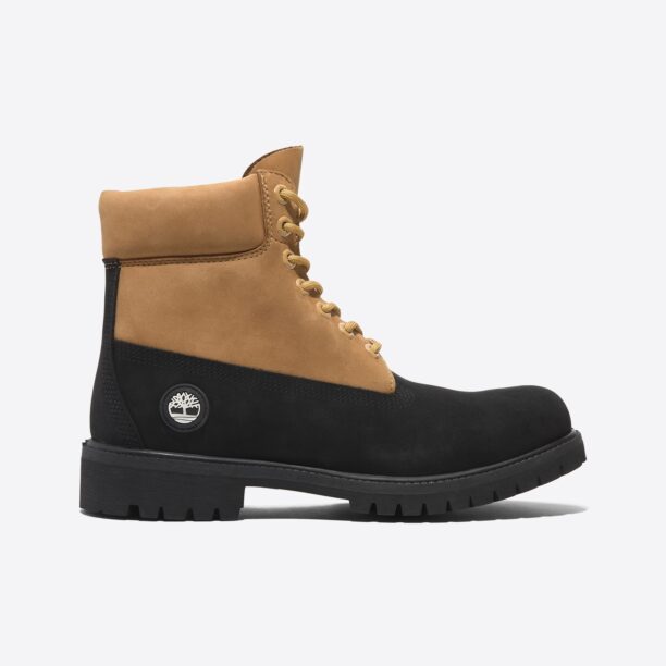 TIMBERLAND Bocanci cu șireturi  maro pueblo / negru