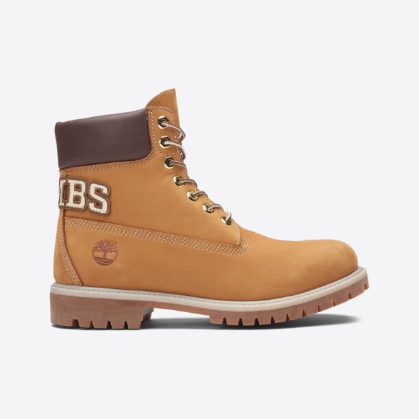 TIMBERLAND Bocanci cu șireturi  maro / sepie