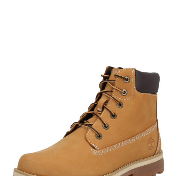 TIMBERLAND Cizme 'Courma'  maro caramel / negru