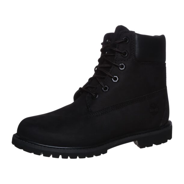 TIMBERLAND Ghete cu șireturi 'Premium 6-Inch'  negru