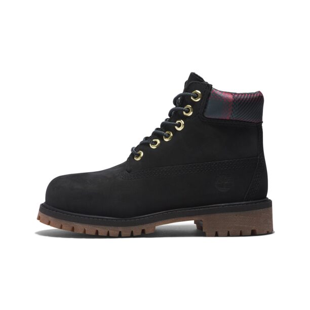 TIMBERLAND Ghete cu șireturi  negru