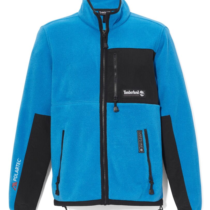 TIMBERLAND Jachetă  fleece  albastru / negru