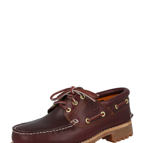 TIMBERLAND Pantofi cu șireturi 'Authentics 3 Eye Classic Lug'  maro pueblo