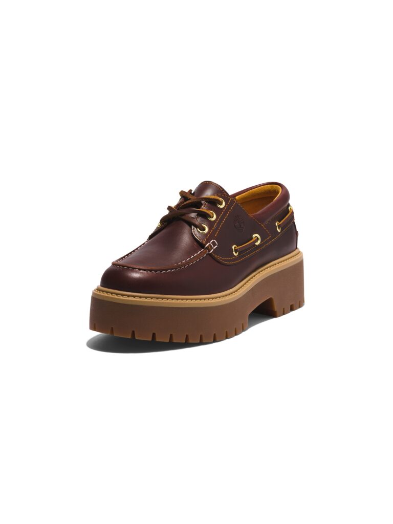 TIMBERLAND Pantofi cu șireturi 'Stone Street 3 Eye'  maro / maro caramel / maro închis