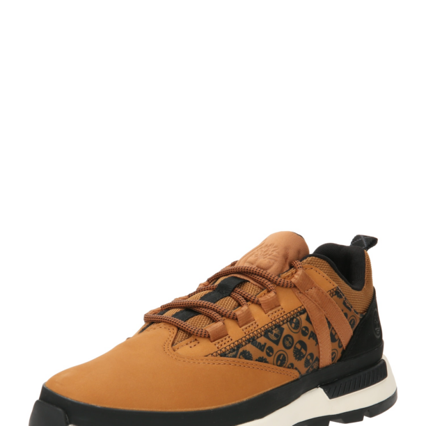 TIMBERLAND Pantofi cu șireturi sport 'Euro Trekker Low F/L'  maro coniac / negru