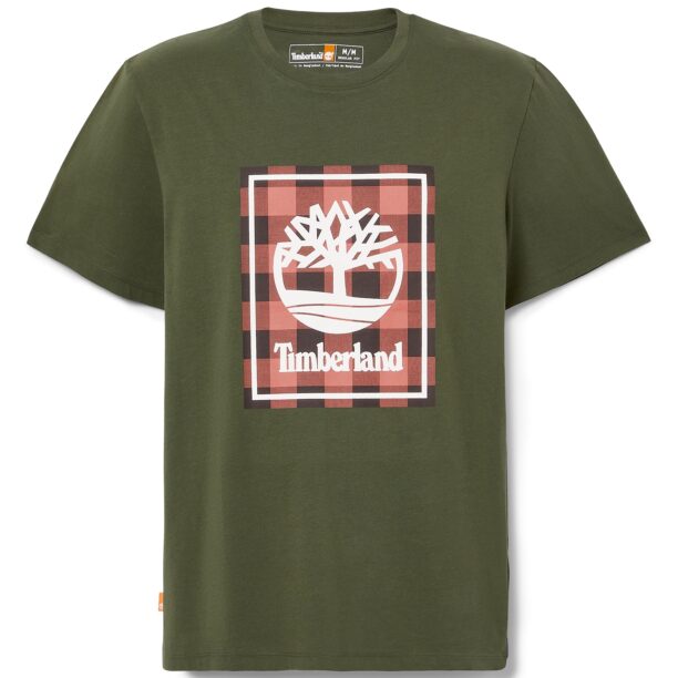 TIMBERLAND Tricou 'Buffalo'  verde închis / mai multe culori